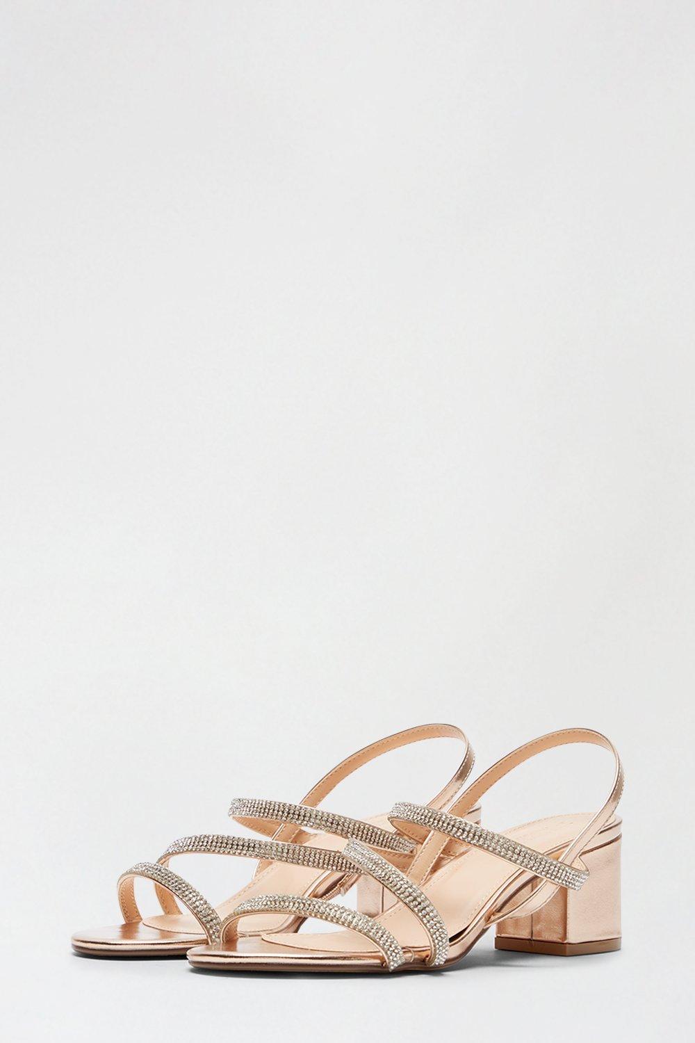 Dorothy perkins rose store gold sandals